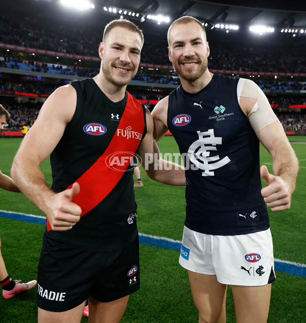 AFL 2024 Round 13 - Essendon v Carlton - A-50709204