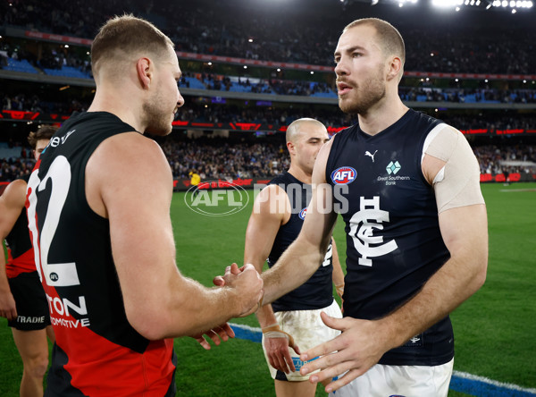 AFL 2024 Round 13 - Essendon v Carlton - A-50709205