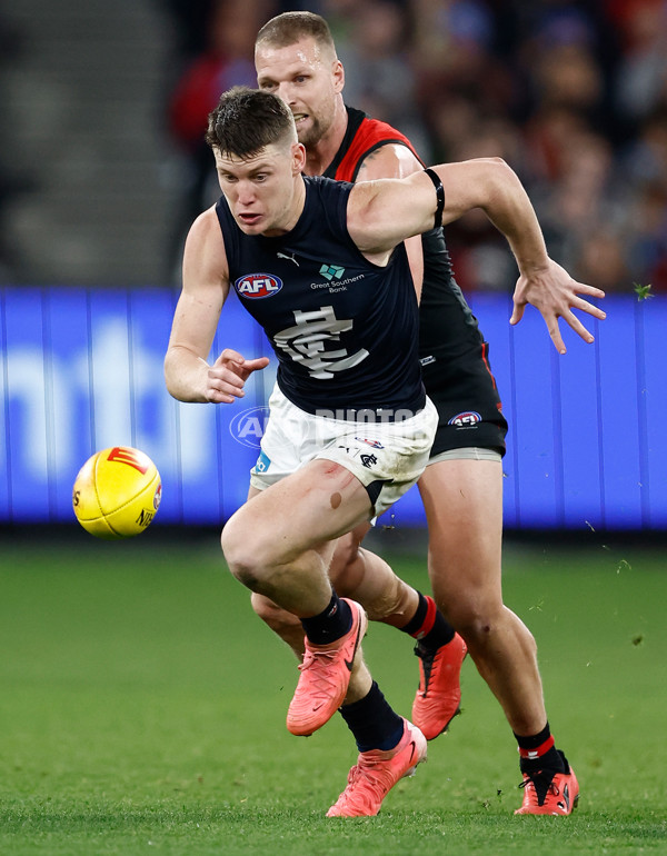AFL 2024 Round 13 - Essendon v Carlton - A-50709239