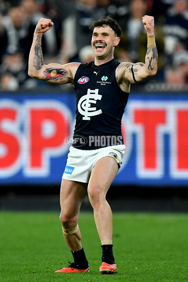 AFL 2024 Round 13 - Essendon v Carlton - A-50709267