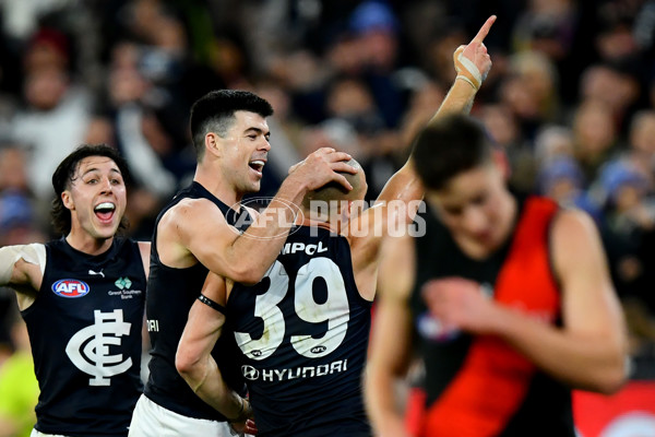 AFL 2024 Round 13 - Essendon v Carlton - A-50710803