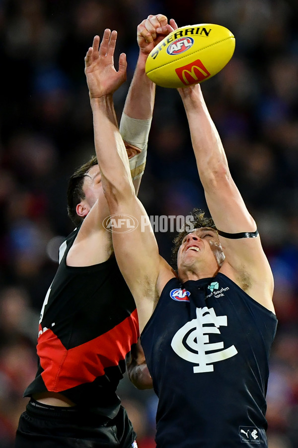 AFL 2024 Round 13 - Essendon v Carlton - A-50710808