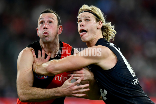 AFL 2024 Round 13 - Essendon v Carlton - A-50710810