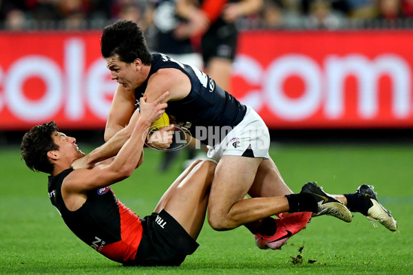 AFL 2024 Round 13 - Essendon v Carlton - A-50711698