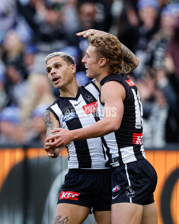 AFL 2024 Round 13 - Collingwood v Melbourne - A-50717104