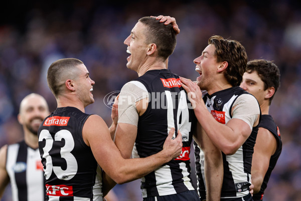 AFL 2024 Round 13 - Collingwood v Melbourne - A-50721271