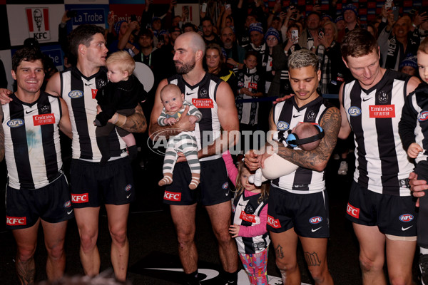 AFL 2024 Round 13 - Collingwood v Melbourne - A-50723295