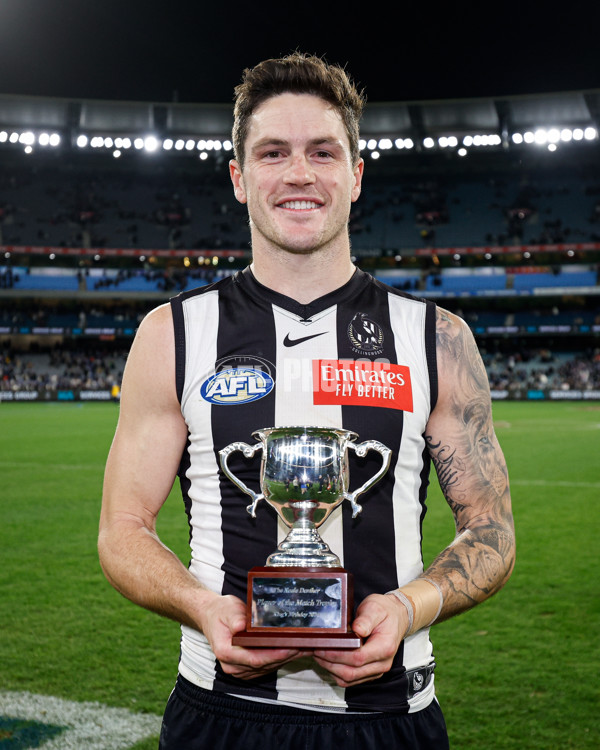 AFL 2024 Round 13 - Collingwood v Melbourne - A-50723299