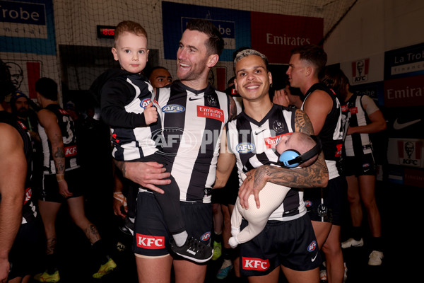 AFL 2024 Round 13 - Collingwood v Melbourne - A-50723300