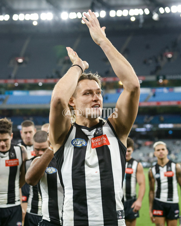 AFL 2024 Round 13 - Collingwood v Melbourne - A-50723301