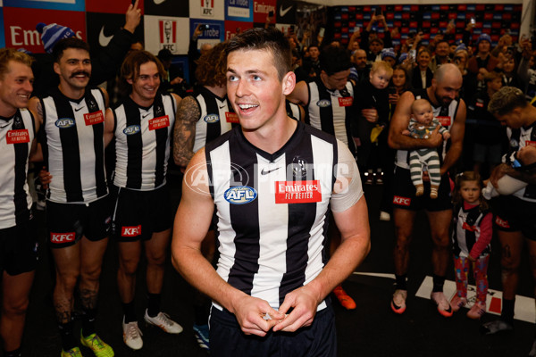 AFL 2024 Round 13 - Collingwood v Melbourne - A-50723304