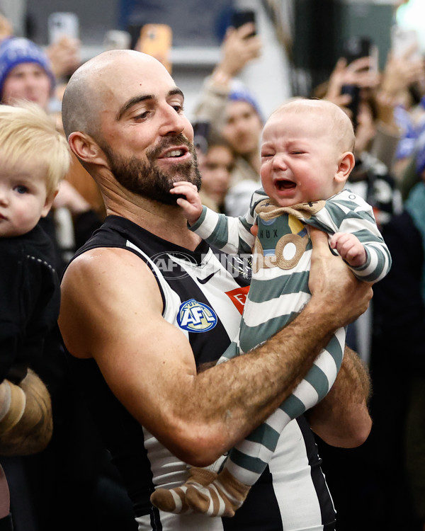 AFL 2024 Round 13 - Collingwood v Melbourne - A-50723306