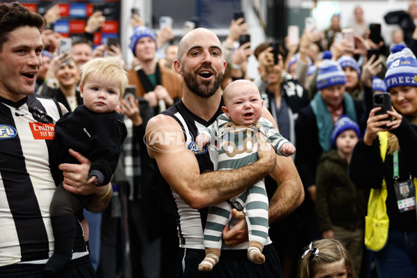 AFL 2024 Round 13 - Collingwood v Melbourne - A-50723308