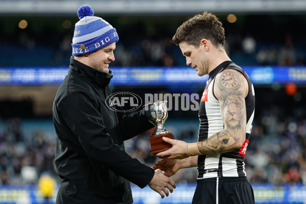 AFL 2024 Round 13 - Collingwood v Melbourne - A-50725476