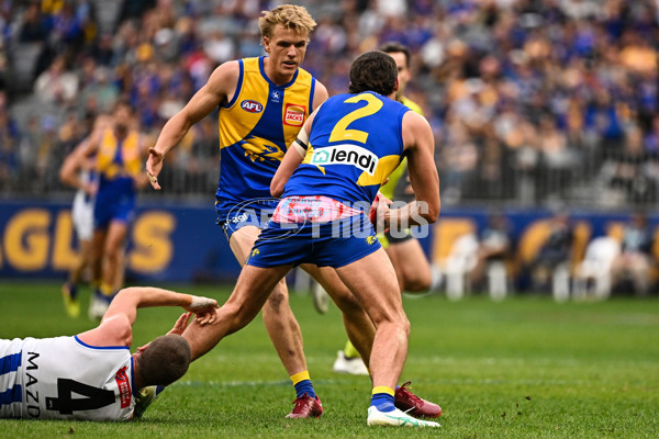 AFL 2024 Round 13 - West Coast v North Melbourne - A-50923460
