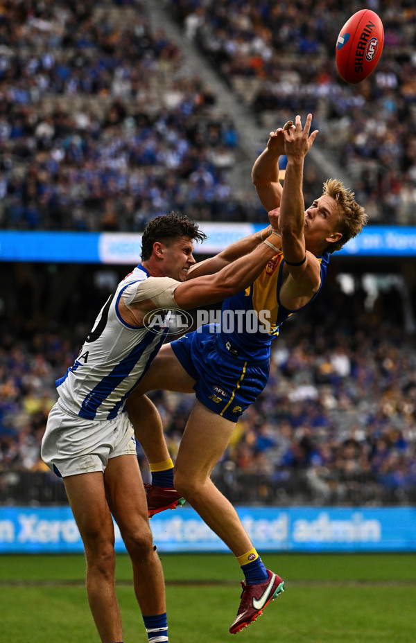 AFL 2024 Round 13 - West Coast v North Melbourne - A-50923487