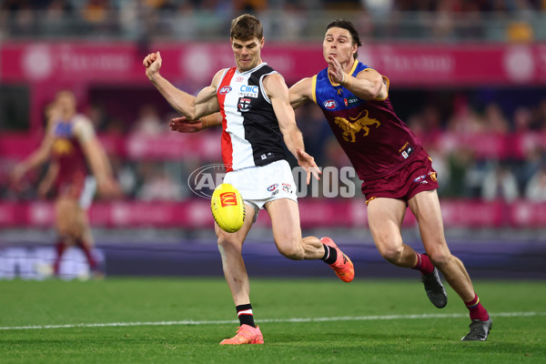 AFL 2024 Round 14 - Brisbane v St Kilda - A-50991865