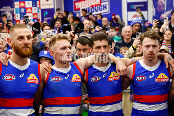 AFL 2024 Round 14 - Western Bulldogs v Fremantle - A-51008530