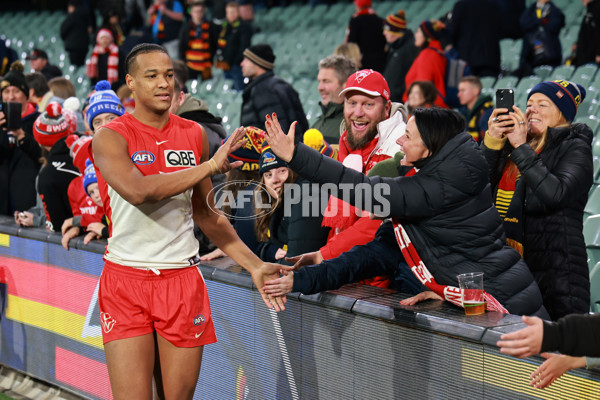 AFL 2024 Round 14 - Adelaide v Sydney - A-51027069