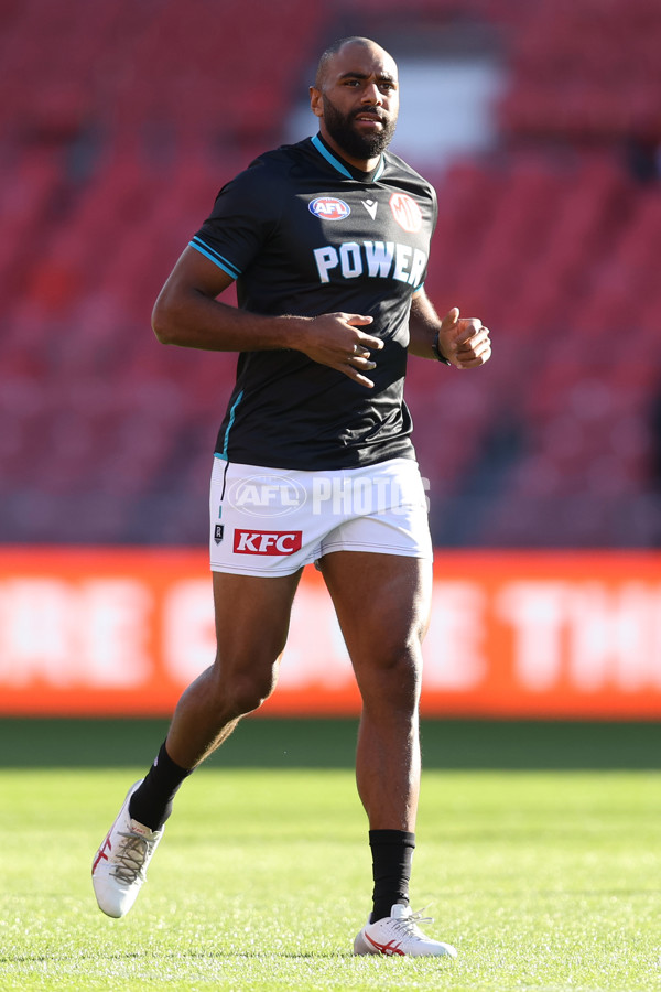 AFL 2024 Round 14 - GWS v Port Adelaide - A-51041094