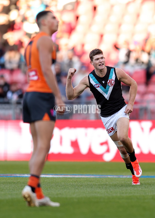 AFL 2024 Round 14 - GWS v Port Adelaide - A-51044265
