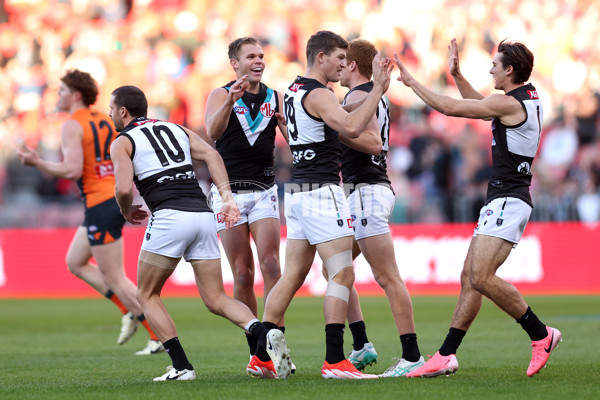 AFL 2024 Round 14 - GWS v Port Adelaide - A-51044269