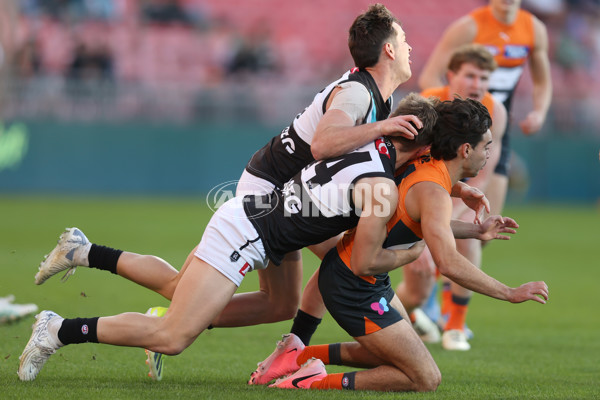 AFL 2024 Round 14 - GWS v Port Adelaide - A-51046817