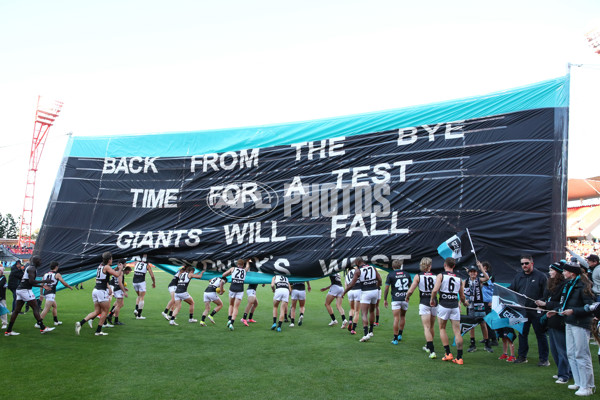 AFL 2024 Round 14 - GWS v Port Adelaide - A-51047149