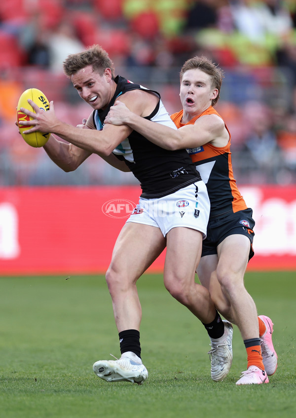 AFL 2024 Round 14 - GWS v Port Adelaide - A-51047150