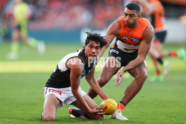AFL 2024 Round 14 - GWS v Port Adelaide - A-51047202