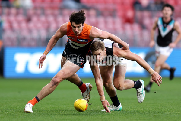 AFL 2024 Round 14 - GWS v Port Adelaide - A-51047214
