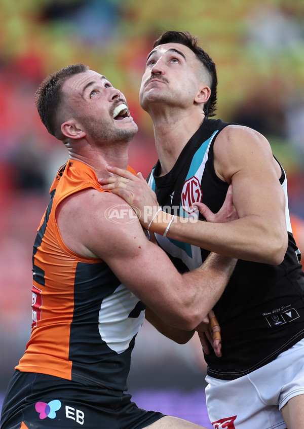 AFL 2024 Round 14 - GWS v Port Adelaide - A-51049257