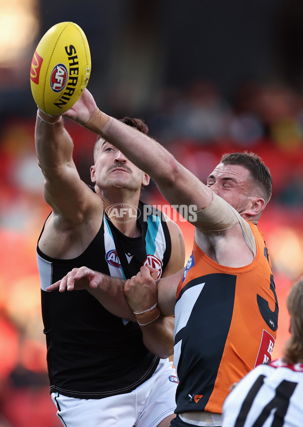 AFL 2024 Round 14 - GWS v Port Adelaide - A-51049260