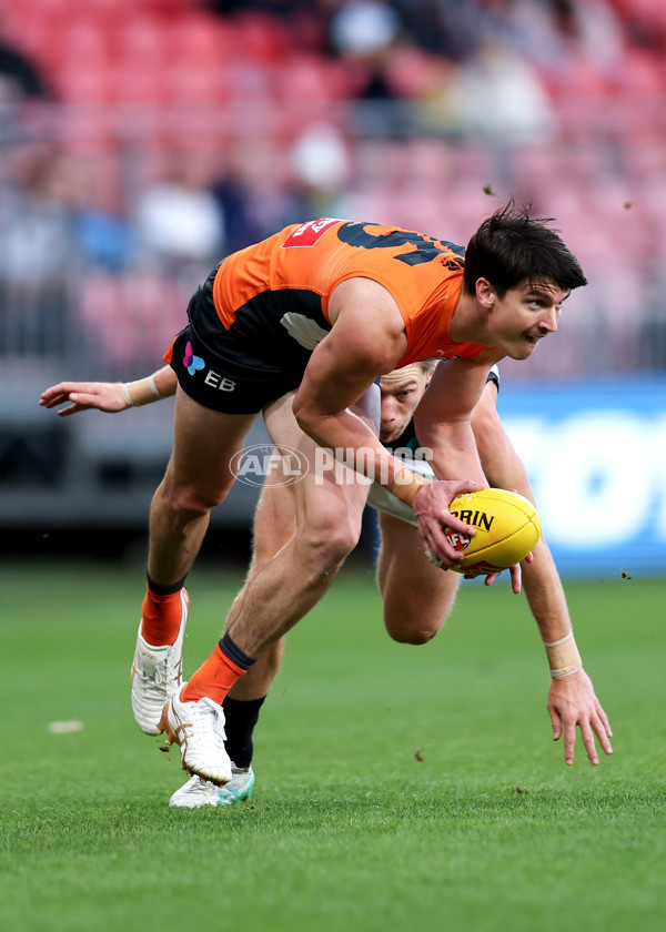 AFL 2024 Round 14 - GWS v Port Adelaide - A-51049263
