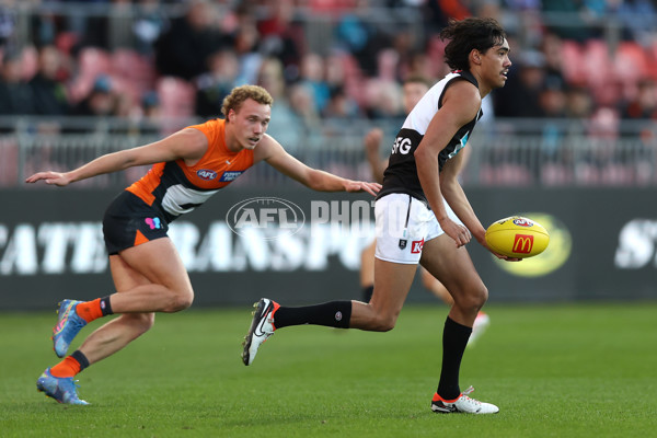 AFL 2024 Round 14 - GWS v Port Adelaide - A-51049895