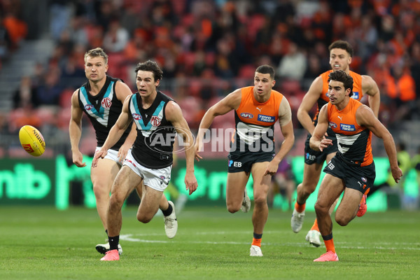 AFL 2024 Round 14 - GWS v Port Adelaide - A-51049914