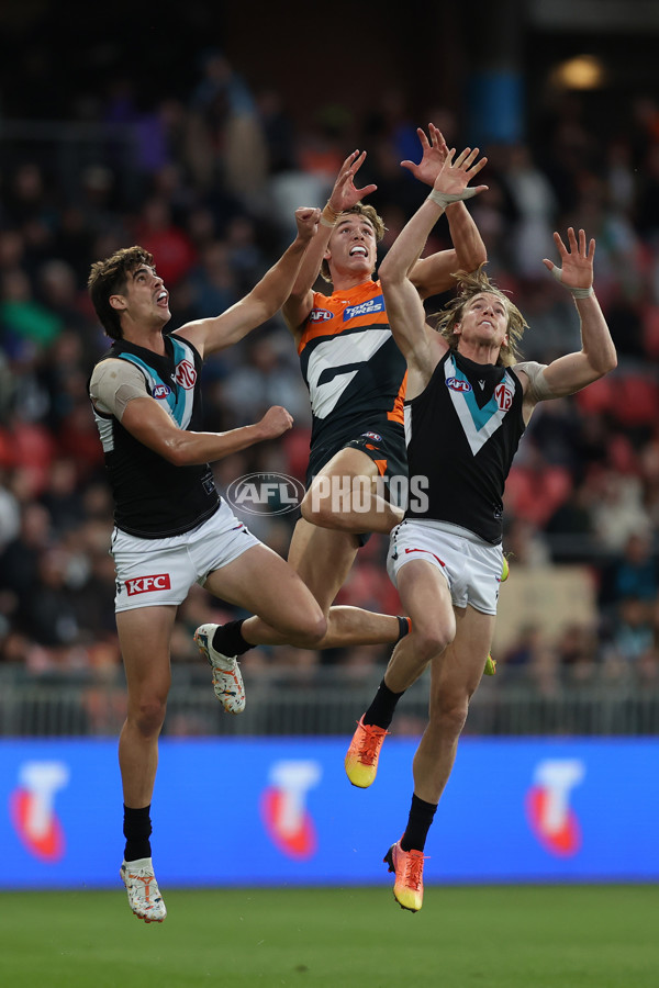 AFL 2024 Round 14 - GWS v Port Adelaide - A-51049925