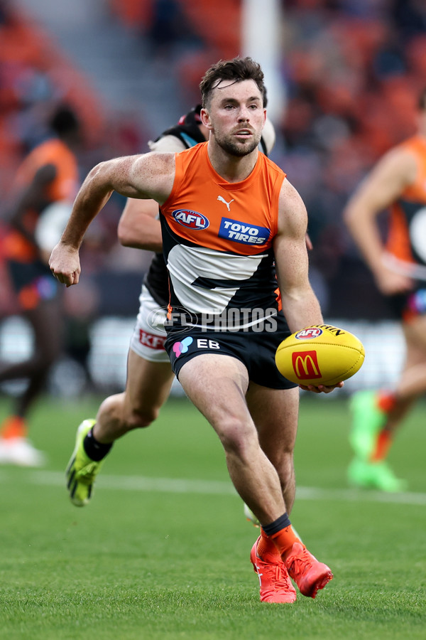 AFL 2024 Round 14 - GWS v Port Adelaide - A-51049930