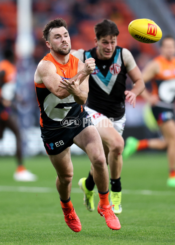 AFL 2024 Round 14 - GWS v Port Adelaide - A-51049931