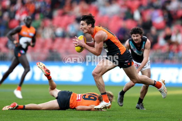 AFL 2024 Round 14 - GWS v Port Adelaide - A-51049937