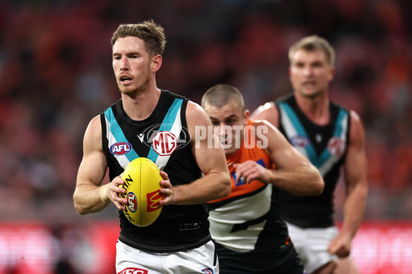 AFL 2024 Round 14 - GWS v Port Adelaide - A-51052088
