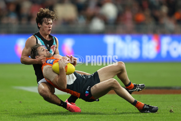 AFL 2024 Round 14 - GWS v Port Adelaide - A-51052092