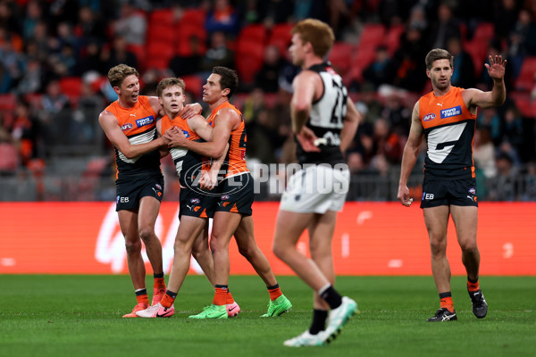 AFL 2024 Round 14 - GWS v Port Adelaide - A-51052127