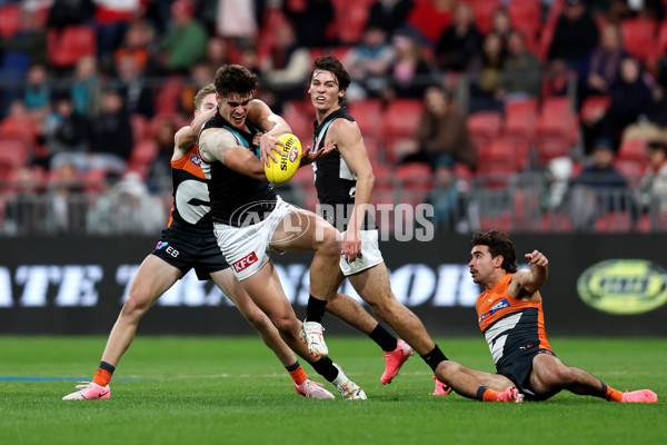 AFL 2024 Round 14 - GWS v Port Adelaide - A-51052131