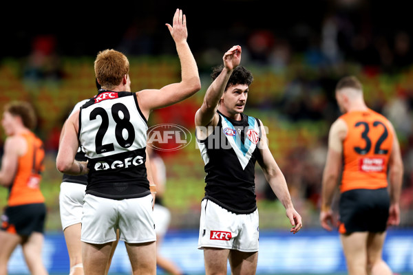 AFL 2024 Round 14 - GWS v Port Adelaide - A-51052148