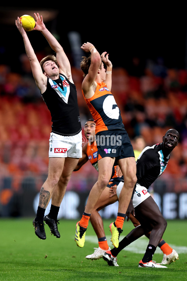 AFL 2024 Round 14 - GWS v Port Adelaide - A-51052154