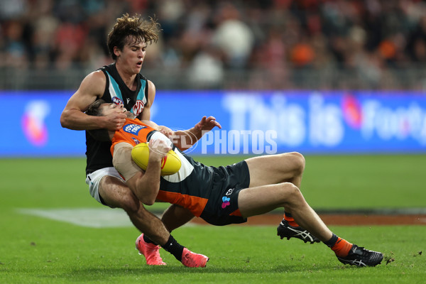 AFL 2024 Round 14 - GWS v Port Adelaide - A-51052981