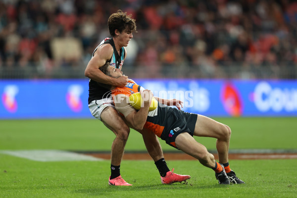 AFL 2024 Round 14 - GWS v Port Adelaide - A-51052984