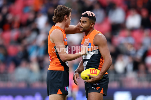 AFL 2024 Round 14 - GWS v Port Adelaide - A-51052996