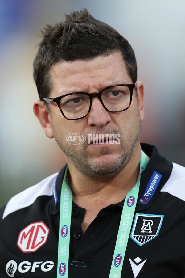 AFL 2024 Round 14 - GWS v Port Adelaide - A-51053016